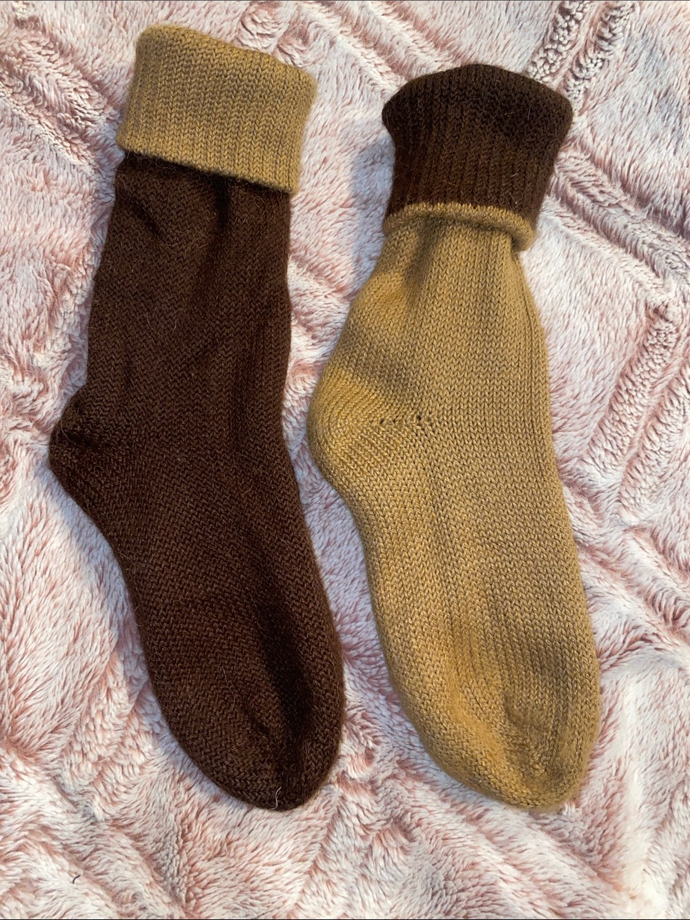 Cozy Brown Women's Crew Socks - Soft Everyday